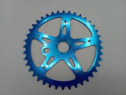 Pédalier Acier Chromé VP-T 46 Dents - Vélo Ancien - Filetage 14/125
