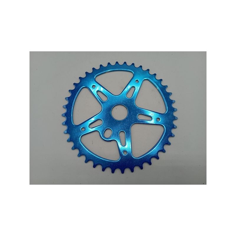 Plateau BMX Pro Neck 45 Dents - 110/130 BCD - Alliage Old School Années 80