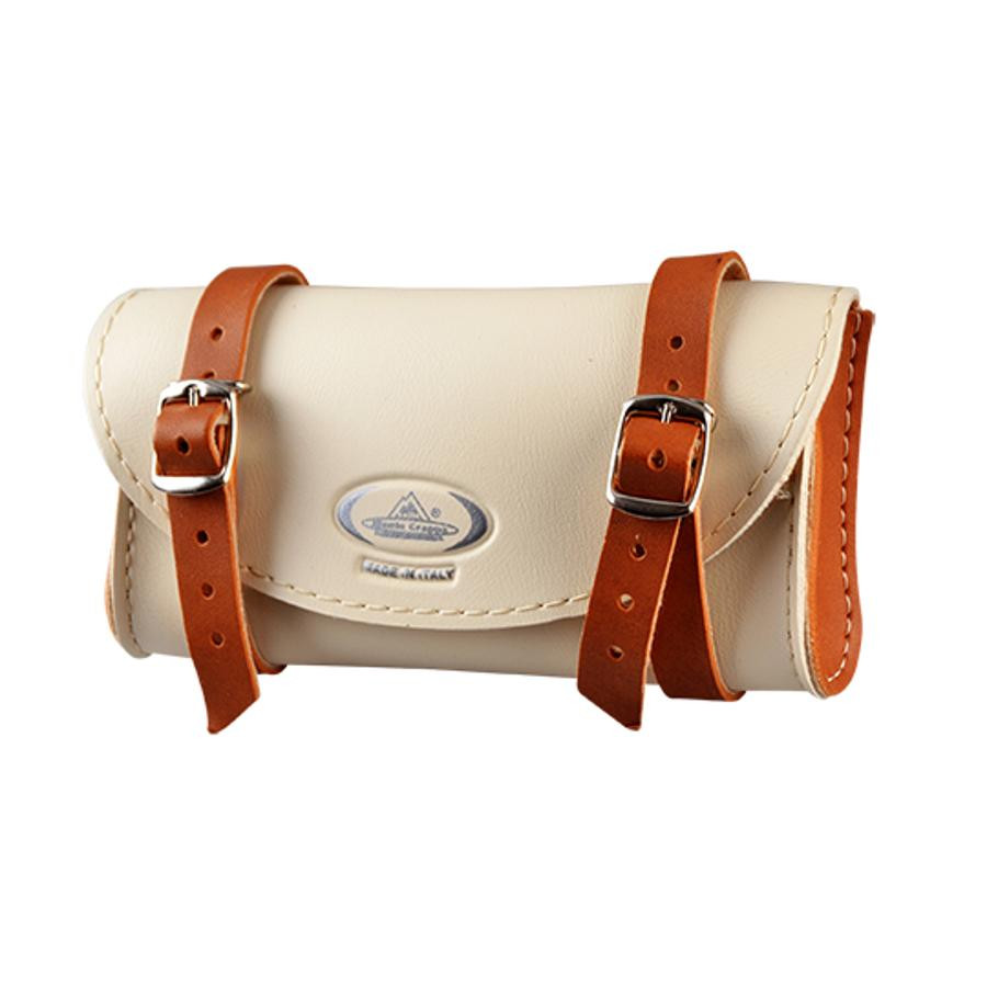 Bag to hang behind the saddle Monte Grappa color beige