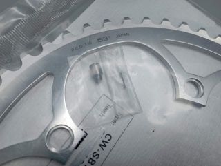 Suntour Superbe Pro 53-tooth BCD 130 chainring CW-SB10 nos