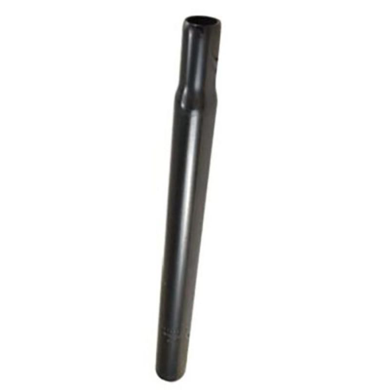 Tige De Selle Vélo 25,4 X 300 Mm - Alliage Aluminium Noir - Pour Vélo De Route, Fixie, VTT