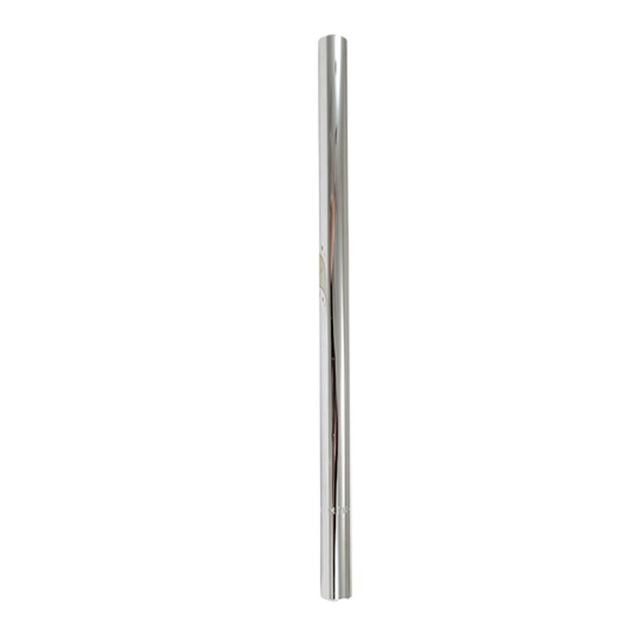 Seat post in chromed steel D 22 mm L 400 mm
