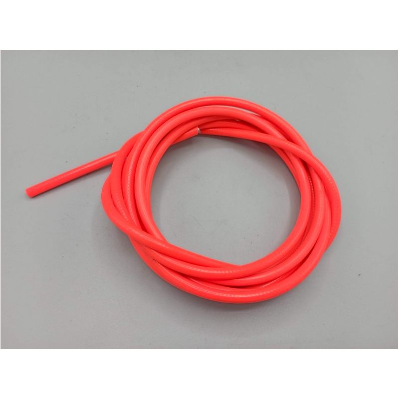 Old stock - 2 m fluorescent orange  sheath ø 5 mm vintage bike