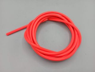 Old stock - 2 m fluorescent orange  sheath ø 5 mm vintage bike