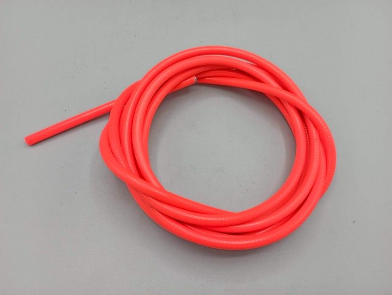 Old stock - 2 m fluorescent orange  sheath ø 5 mm