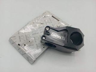 Control Tech Potence noire DH BMX aluminium 1 1/8" CNC