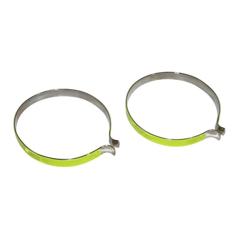 2 reflective troussers bands clip