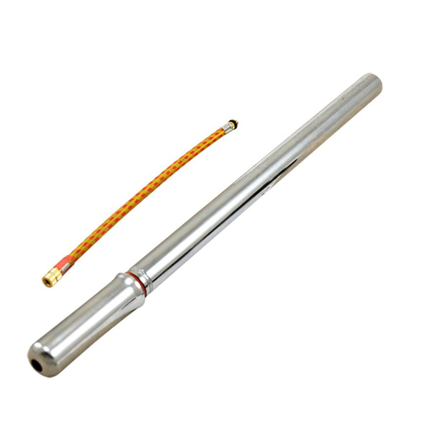 Steel chrome old bike pump L 380