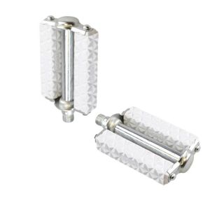 Bicycle white pedal city 14 x 125 thread French
