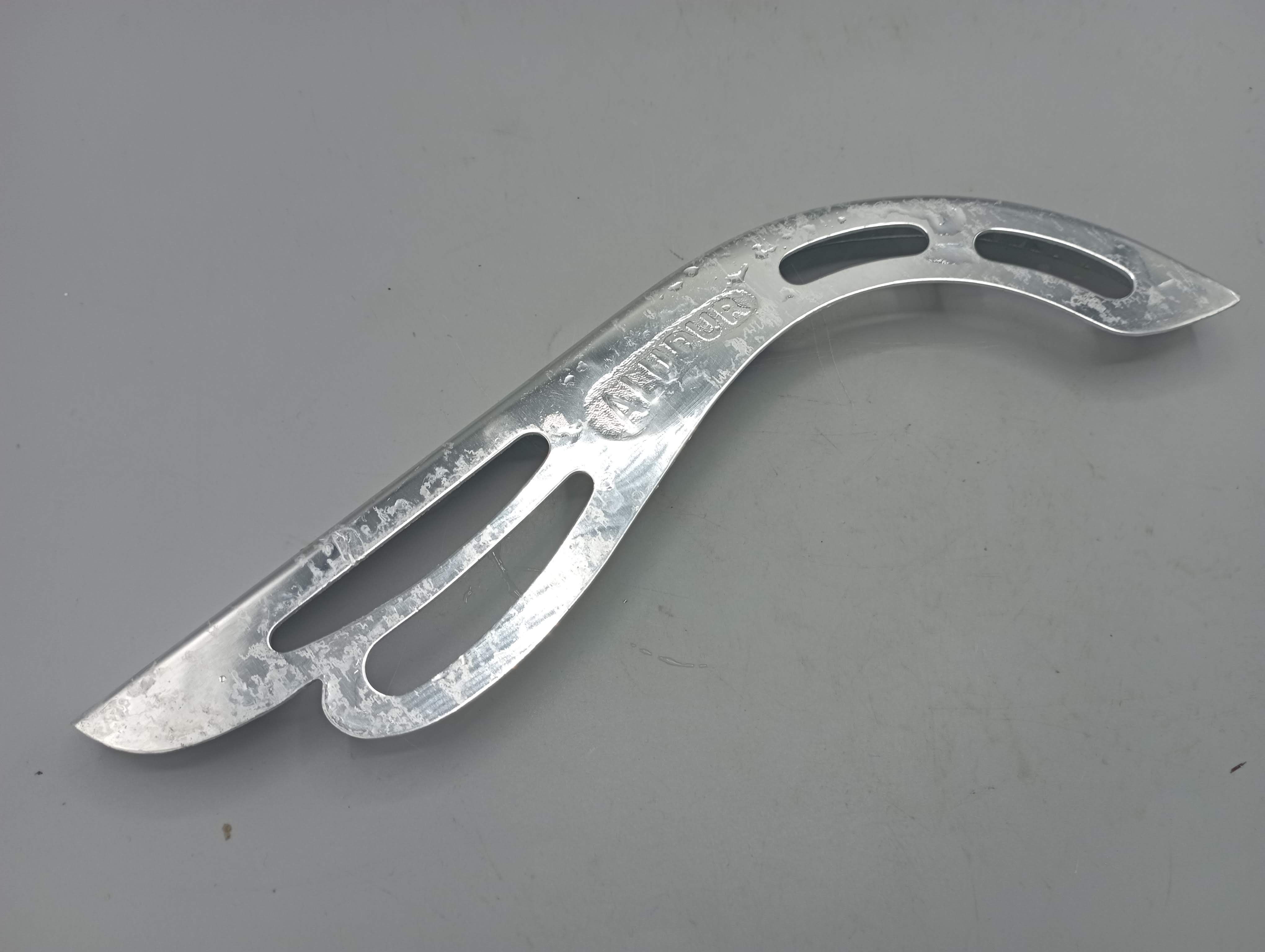 Aludur - Aluminium bicycle chain guard 24 x 4,5 cm
