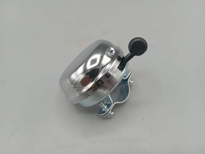 80's style chrome-plated steel bell for vintage bicycles