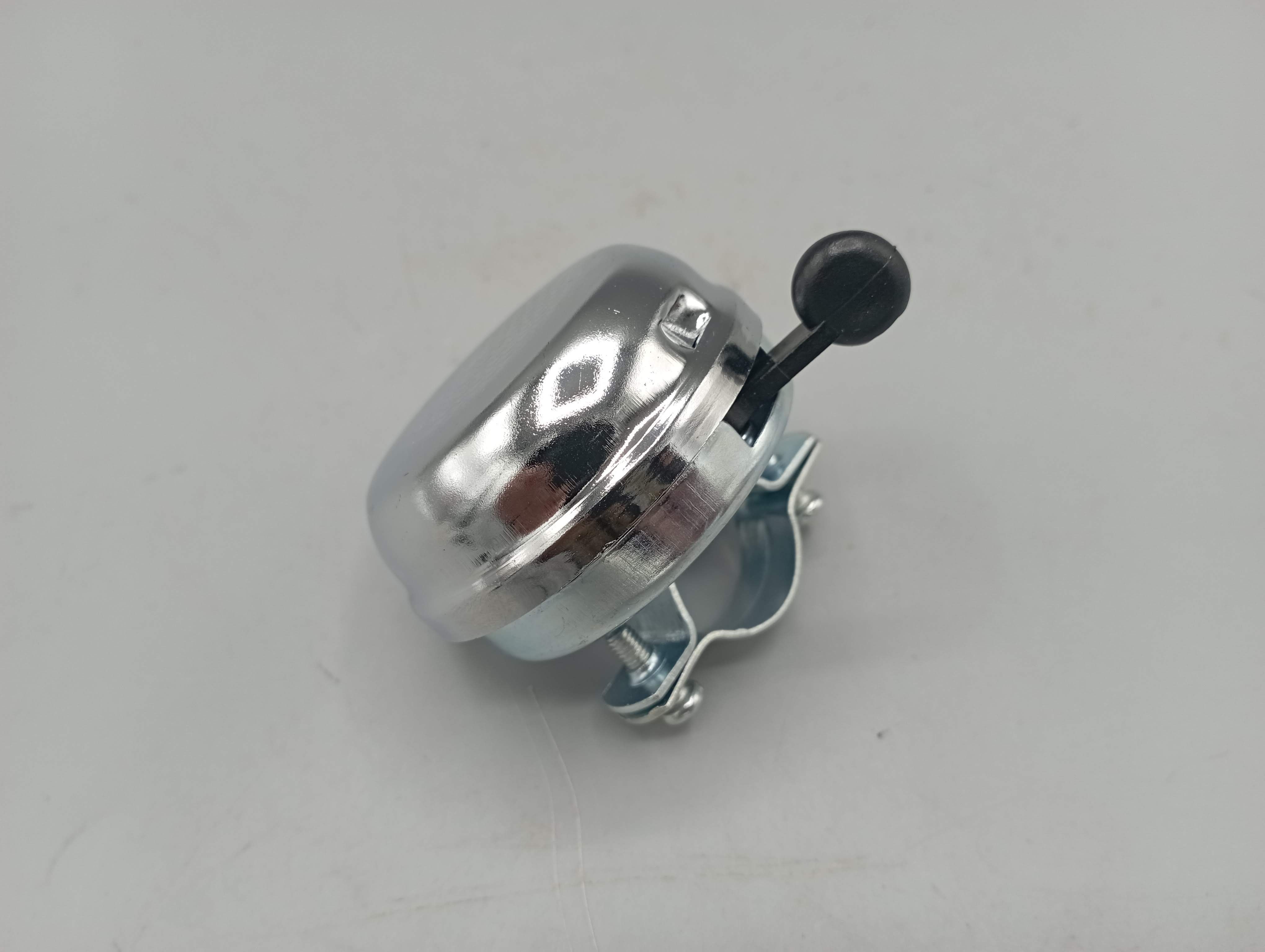 80's style chrome-plated steel bell for vintage bicycles
