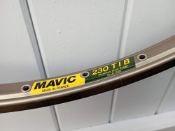 new old stock Mavic 230 TIB 559 rim 26" new old stock