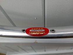 Neuve ! Super-Champion - Jante aluminium à boyaux 650C ancien