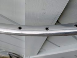 Neuve ! Super-Champion - Jante aluminium à boyaux 650C ancien