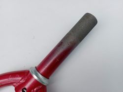 Fourche rouge BMX enfant 12" ø 1" en acier