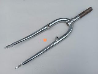 VTT Fourche chromé 24" ø 1" filetage cantilever V-Brake Tange old school