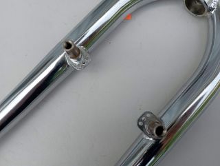 VTT Fourche chromé 24" ø 1" filetage cantilever V-Brake Tange old school