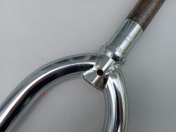 MTB Chrome fork 24‘ ø 1’ thread cantilever V-Brake Tange