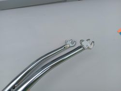 MTB Chrome fork 24‘ ø 1’ thread cantilever V-Brake Tange