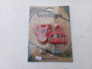 Wellgo - Cales à chaussures pour cale-pieds ancien stock cyclo cross