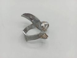 Simplex - Frame clamp Ø 28,6 mm double derailleur cable guide