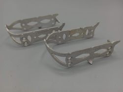 Ofmega CX - Cage de pédale en aluminium ancien stock