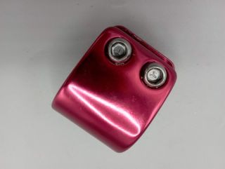 Collier de tige de selle ø 25.6 mm aluminium BMX produit neuf couleur rouge métallique
