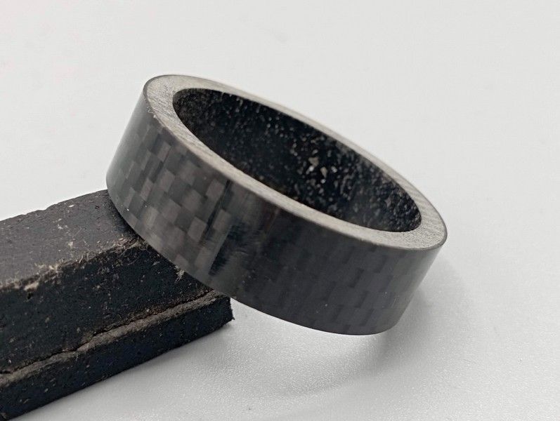 Carbon headset spacer 1" 1/8 1 cm