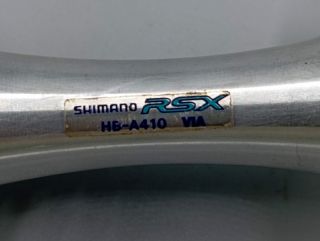 Shimano RSX HB-A410 moyeu avant 36 trous ancien stock