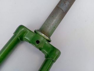 Fourche verte 500a vélo demi course enfant filetage français 25x1 mm