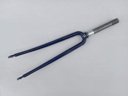 Blue 700c trek aluminum fork Ø22 - 1990s vintage retro bike