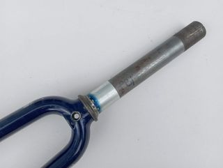 Blue 700c trek aluminum fork Ø22 - 1990s