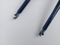 Blue 700c trek aluminum fork Ø22 - 1990s