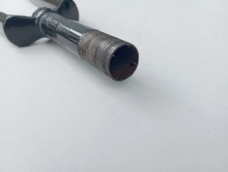 Black 700c racing cromo steel fork Ø22