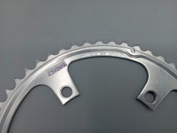 Plateau Shimano Vintage 53 Dents 130 BCD Argent, 7 Vitesses, Occasion Années 90