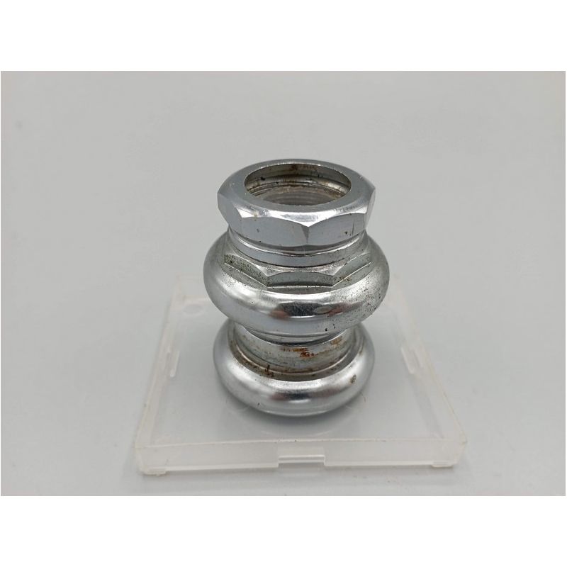 Threaded headset in  chromed steel 1 inch - 1" (25,4mm)  BSA BSC
