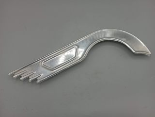 vintage aluminium city bicycle chain guard  1970s 1980s