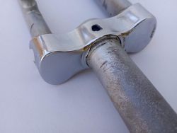 fourche Elvish 650B vélo ancien filetage français 25x1 mm tasseau cantilever
