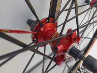 Mavic Ksyrium - Paire de roues 700c edition speciale dixieme anniversaire helium