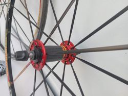 Mavic Ksyrium - Pair of 700c wheels, special tenth anniversary edition, helium