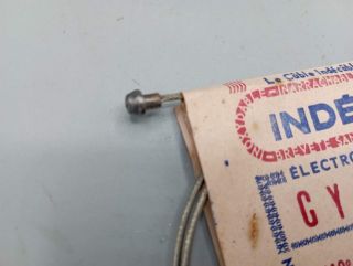 Indéca - 0.60 m brake cable for vintage bicycles