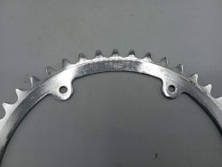 Steel 42 teeth chainring - BCD 135 for vintage retro bike