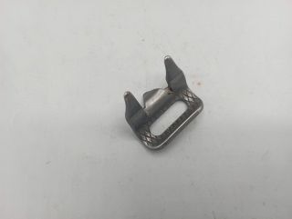 Derailleur mounting bracket for soldering to vintage steel bicycle frame