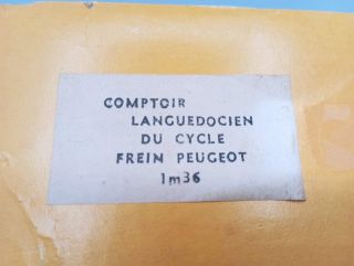 Peugeot moped brake cable, 1.36 m, ø 18/10