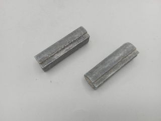 Pair of brake pads for "chapeau de gendarme" rims