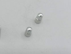 Algi - Nickel-plated brass Presta valve caps