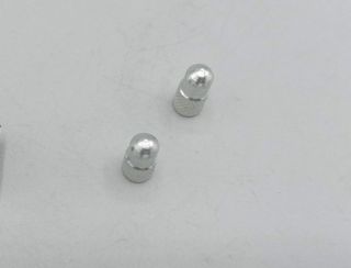 Algi - Nickel-plated brass Presta valve caps