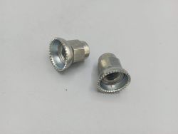 Old stock! Motobécane - 2 rear wheel nuts, ø 9.5 mm