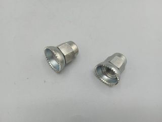 Old stock! Motobécane - 2 rear wheel nuts, ø 9.5 mm